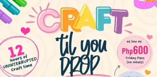 Craft ’Til You Drop Brings a 12-Hour Craft Marathon to Metro Manila